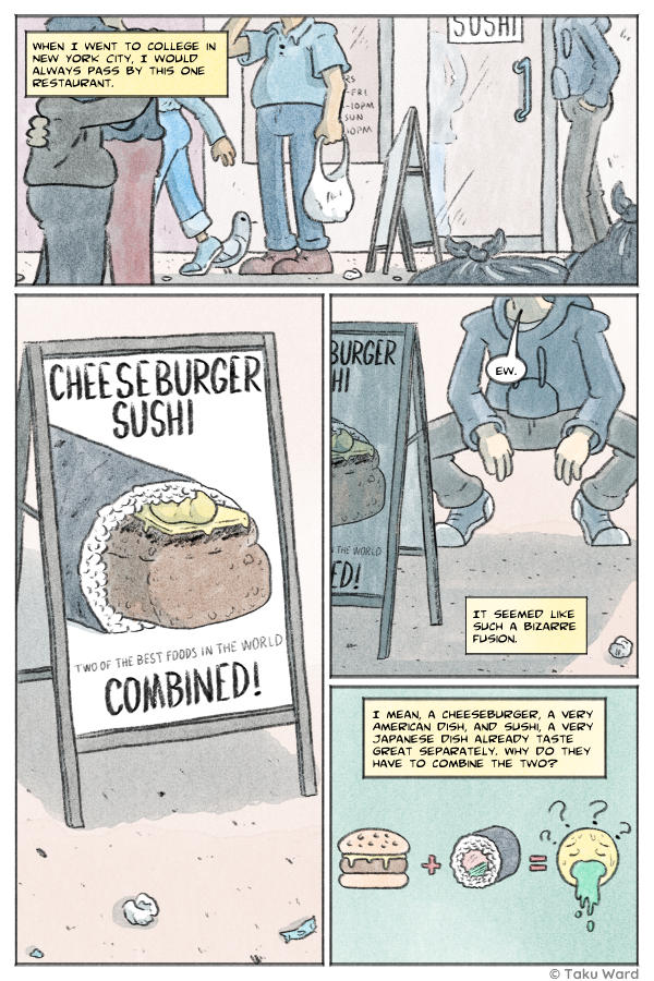 Cheeseburger Sushi page 1